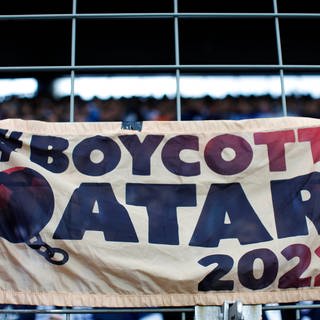 Fans rufen zum Boykott der WM in Katar auf 