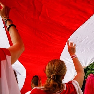 7. August 2022, Warschau, Polen: Die belarussische Diaspora auf der ganzen Welt organisierte 