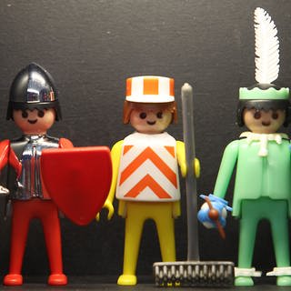 Die ersten Playmobilfiguren aus dem Jahr 1974