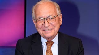 Wolfgang Ischinger in der ARD-Talkshow maischberger im Studio Adlershof. 