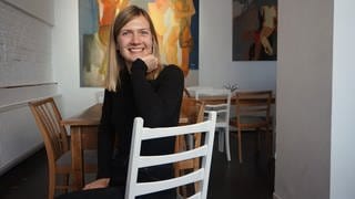 Katrin Scherer von der Raupe Immersatt, das Foodsharing-Café in Stuttgart