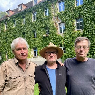 Dieter Bellman, Hubl Greiner und Bergfried Fauster 