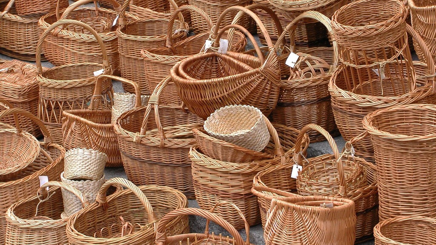 Baskets Wicker Symbolfoto