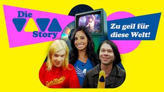 Teaserbild für die ARD Kultur Doku "Die Viva-Story - zu geil für diese Welt!"