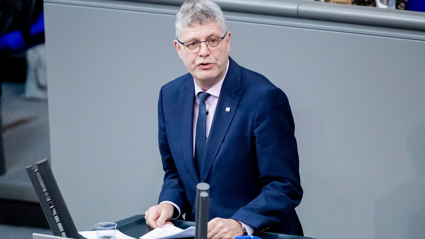 Christian Haase (CDU), haushaltspolitischer Sprecher der Unionsfraktion, spricht im Bundestag.