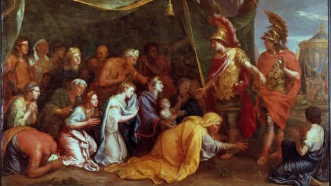 Charles Le Brun: Die Königinnen von Persien zu Füßen Alexanders des Großen (um 1660)