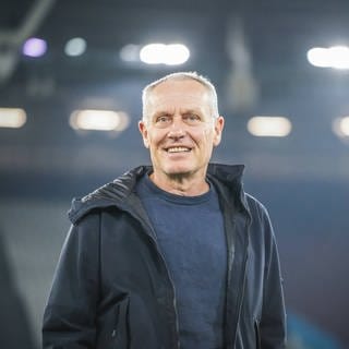 Freiburgs Trainer Christian Streich 