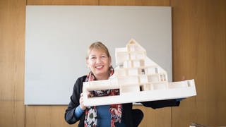 Prof. Dr. phil. habil. Christine Hannemann, Leiterin des Fachgebiets Architektur- und Wohnsoziologie der Fakultät Architektur und Stadtplanung der Universität Stuttgart