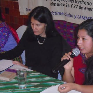  Thelma Pérez, Frauenrechtsaktivistin. Sie und viele andere Mayafrauen kämpfen für Gleichberechtigung und gegen Gewalt.