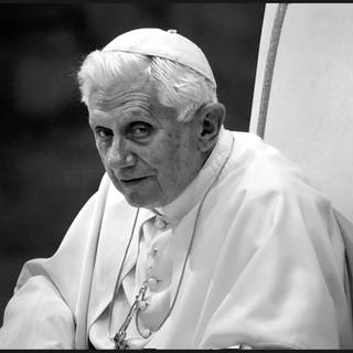 Papst Benedikt XVI. im Jahr 2012