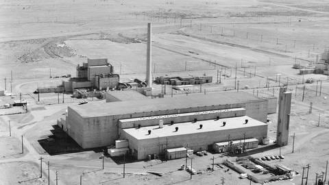 Historische Reaktoranlage des Manhattan Project in Richland, Washington