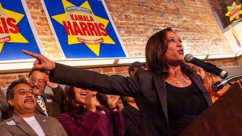 2007: Kamala Harris vor der Wahl zur Bezirksstaatsanwältin