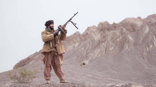 A Taliban soldier