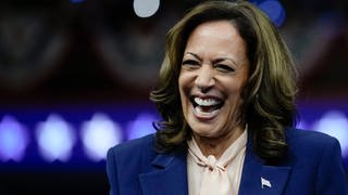 Democratic presidential nominee Vice President Kamala Harris