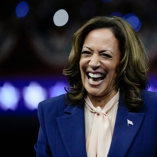 Democratic presidential nominee Vice President Kamala Harris