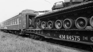 RUS, Abzug der Russen, Heimfahrt Berliner Brigade, September 1994