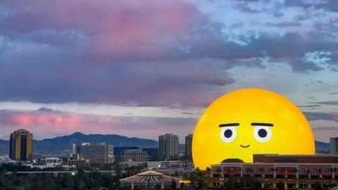 Spehre in Las Vegas, emoji