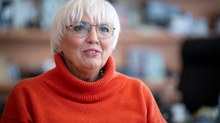 Die scheidende Kulturstaatsministerin Claudia Roth von den Grünen