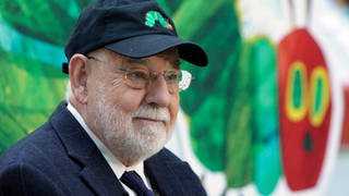 Eric Carle, Autor "Raupe Nimmersatt" 