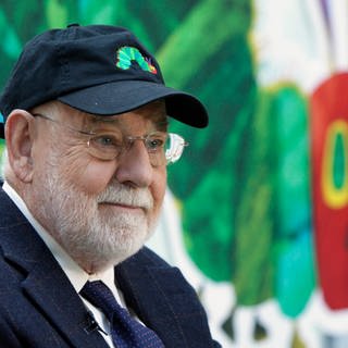 Eric Carle, Autor "Raupe Nimmersatt" 