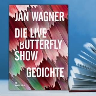 Cover des Gedichtbandes "Die Live Butterfly Show" von Jan Wagner