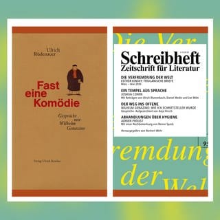 Ulrich Rüdenauer: Fast eine Komödie und Wilhelm Genazino: Der Weg ins Offene