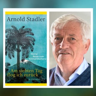 Cover zum Roman "Am siebten Tag flog ich zurück. Meine Reise zum Kilimandscharo" von Arnold Stadler - Porträt des Autors