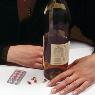 Tabletten und Alkohol