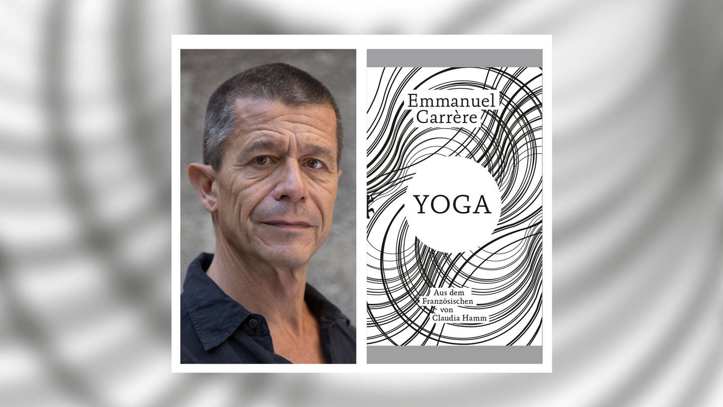 Buchcover und Autror: Emmanuele Carrère - Yoga