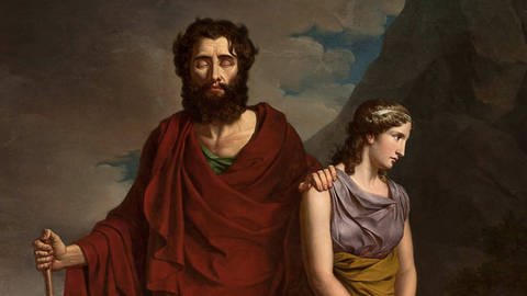 Ödipus und Antigone (Gemälde von Antoni Brodowski)