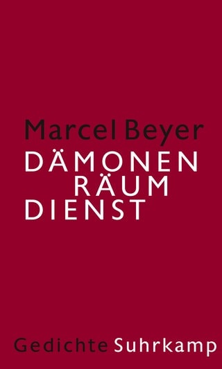 Marcel Beyer - Dämonenräumdienst