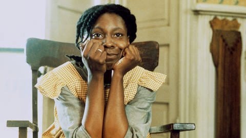 Whoopi Goldberg als Celie in Steven Spielbergs Filmversion von "Die Farbe Lila" (1986)