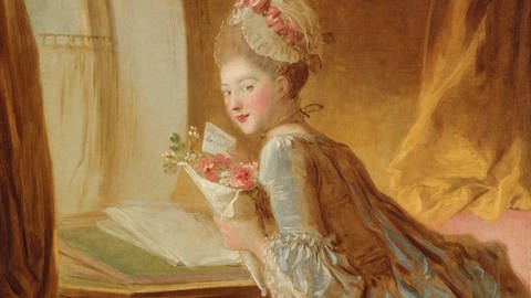 Fragonard: Der Liebesbrief (frühe 1770er-Jahre)