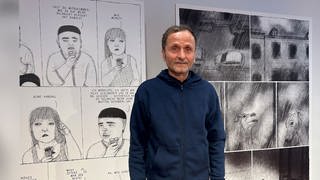 Porträt Franz Suess, Comicbuchpreis für Graphik Novel „Jakob Neyder“ der Berthold Leibinger Stiftung
