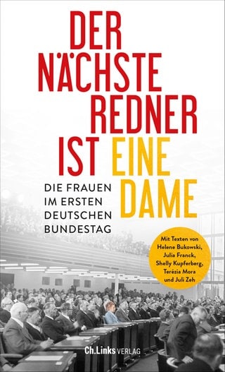 Buchcover „Der nächste Redner ist eine Dame“