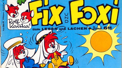 Das Titelbild eines Fix und Foxi Comic-Heftes aus dem Jahre 1967