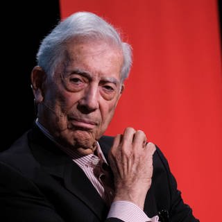 Schriftsteller Mario Vargas Llosa