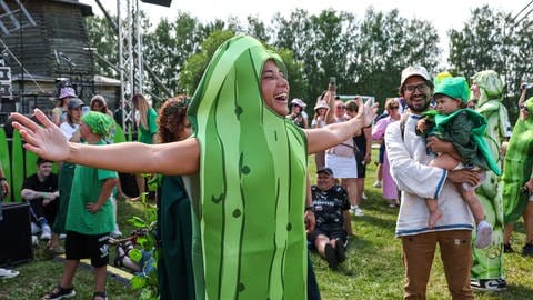 Russland, Juli 2024: Gurkenfestival in Suzdal