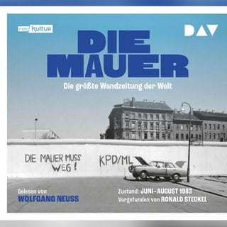 Hörbuch-Cover: Die Mauer - Die größte Wandzeitung der Welt