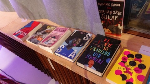 Ausstellung zur Schwarzen deutschen Literatur im Eckladen des Theaters Rampe