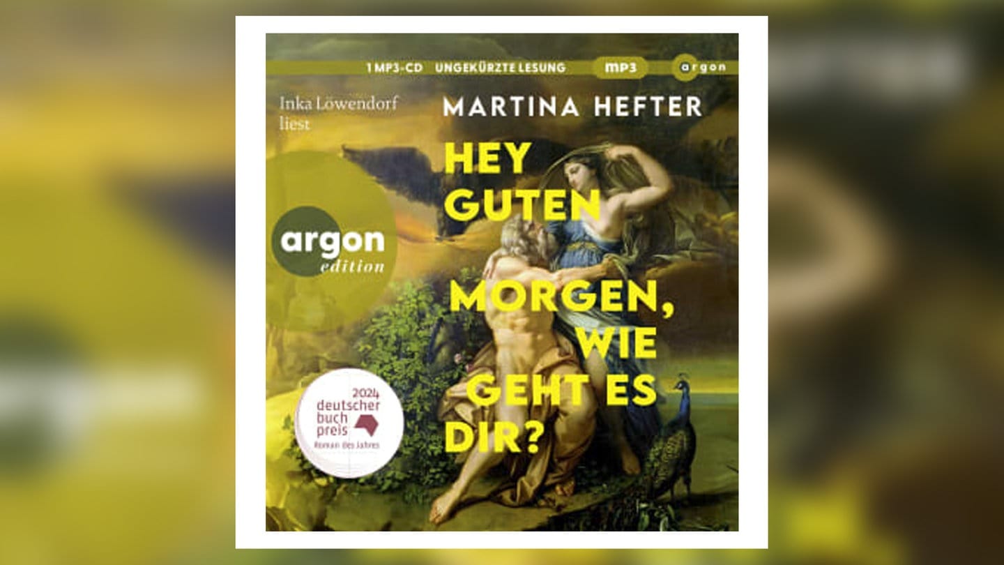 Martina Hefter: Hey guten Morgen, wie geht es Dir? argon edition 2024