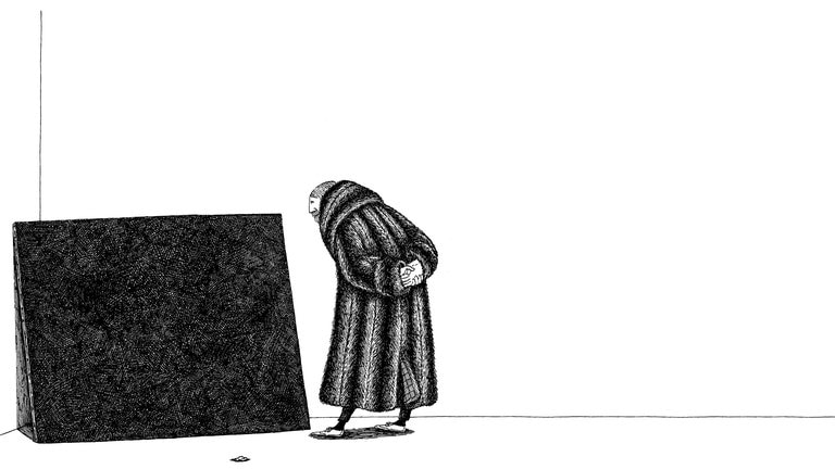 Zeichnung von Edward Gorey