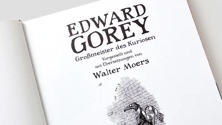 Innenansicht des Buches „Edward Gorey. Großmeister des Kuriosen“ von Walter Moers