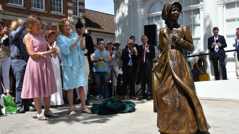 Jane Austen Skulptur