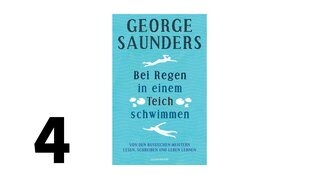 Cover des Buches George Saunders: Bei Regen in einem Teich schwimmen - Von den russichen Meistern lesen, schreiben und leben lernen