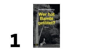 Cover des Buches Monika Fagerholm: Wer hat Bambi getötet?