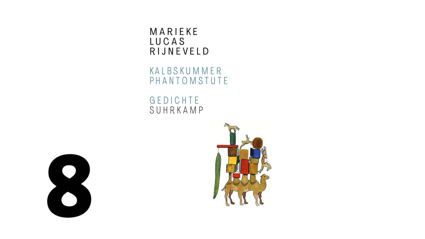 Cover des Buches Marieke Lucas Rijneveld: Kalbskummer. Phantomstute