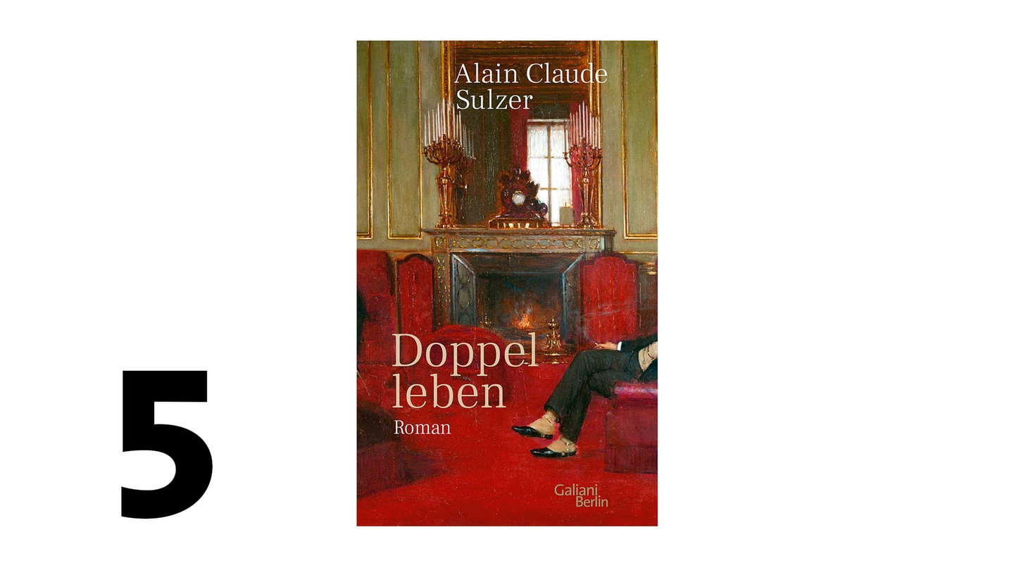 Cover des Buches Alain Claude Sulzer: Doppelleben