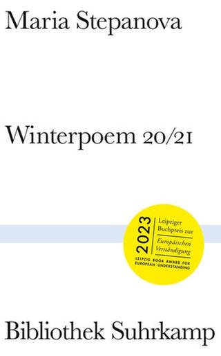 Cover des Buches Maria Stepanova: Winterpoem 2021