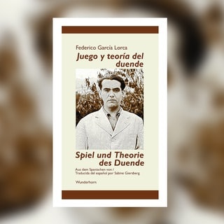 Cover des Buches Federico García Lorca: Spiel und Theorie des Duende. Juego y teoría del duende